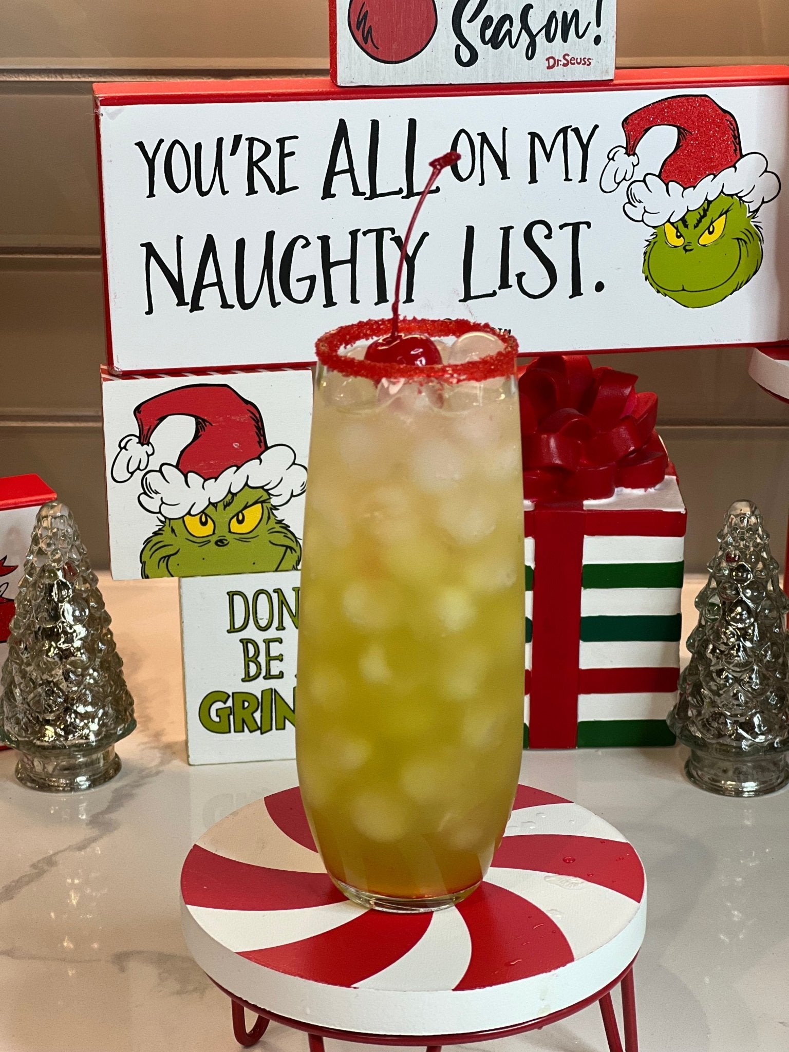 The Grinch: A Mischievously Delicious Holiday Cocktail - Mixed Methods Bartending